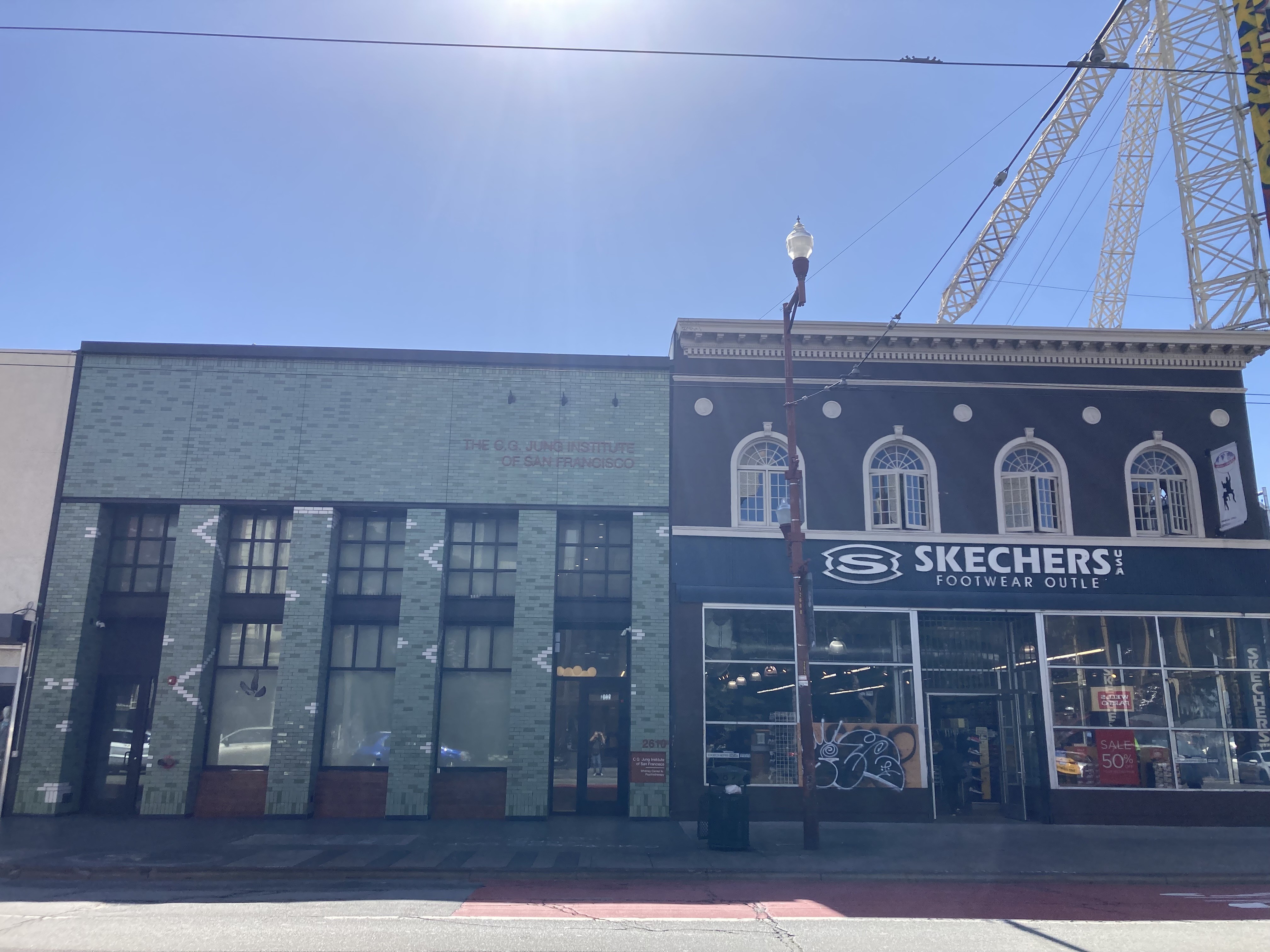 A street fragment from the city that was beginning to feel familiar.